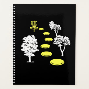 Disc Golf Woods Disc Golfer Gift Planner
