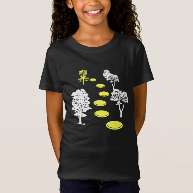 Disc Golf Woods Disc Golfer Gift T-Shirt (Front)