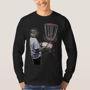 Disc Golfing Shirt for Men Long Sleeve