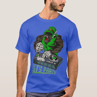 Disc Jockey Djane Gorilla DJ Controller St  T-Shirt