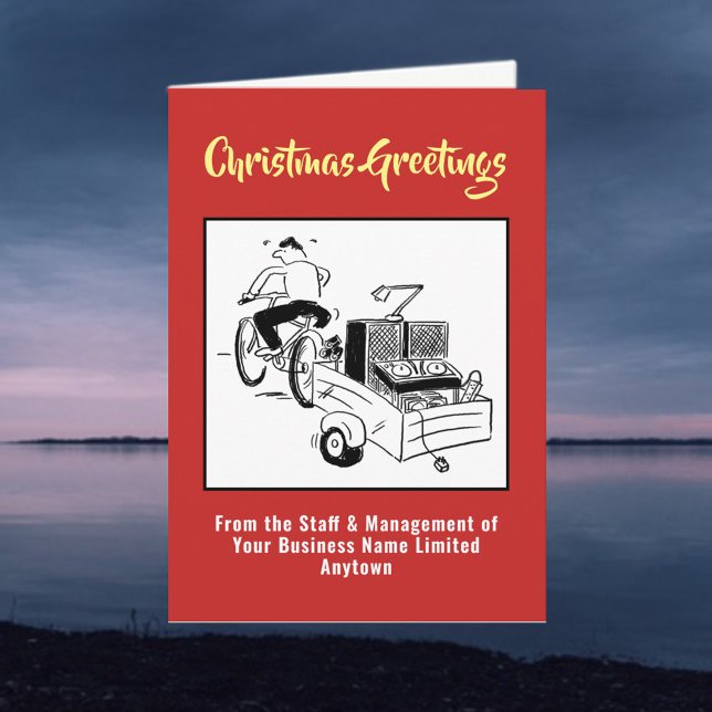 Disc Jockey or DJ Christmas Card (Creator Uploaded)