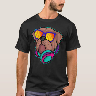 Disc Jockey Pug Radio Club Dj Turntablist Deejay D T-Shirt