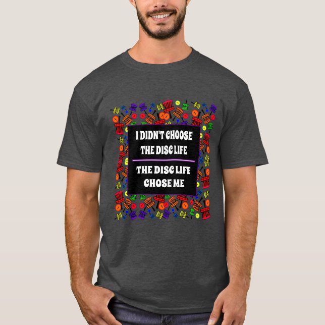 Disc Life Mens T shirt (Front)