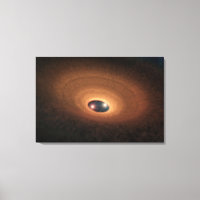 Disc Of Dusty Material Leftover From Star Forming