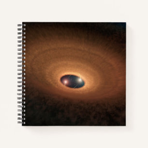 Disc Of Dusty Material Leftover From Star Forming Notebook