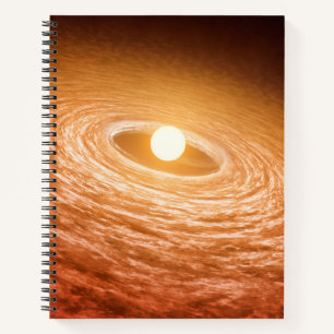 Disc Of Material Surrounding Star Fu Orionis. Notebook