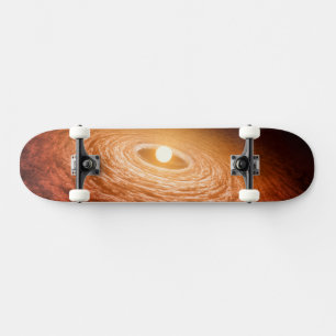 Disc Of Material Surrounding Star Fu Orionis. Skateboard