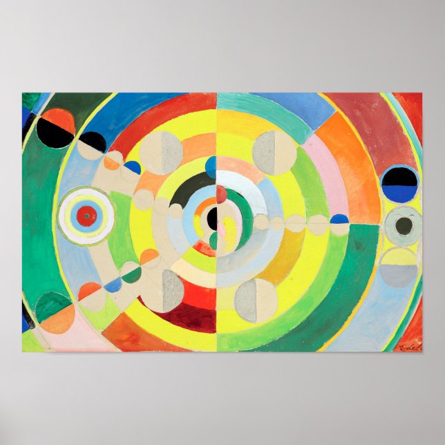 Disc-Relief | Robert Delaunay | Poster (Front)