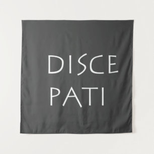 Disce pati tapestry