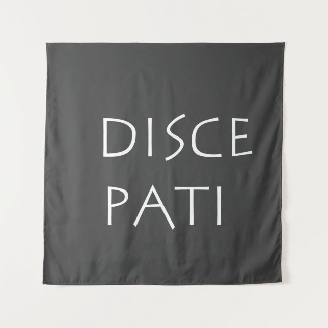 Disce pati tapestry (Front)