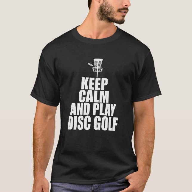Discgolf Discgolfer Discgolf Player T-Shirt (Front)