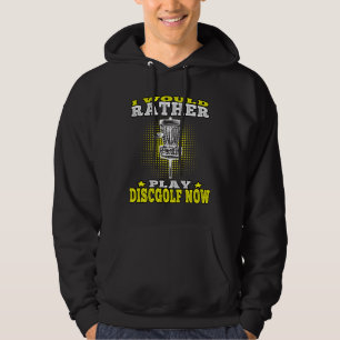 Discgolf rather play Disc Golf Discgolfer Hoodie