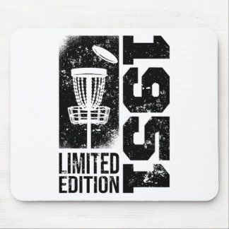 Discgolf Vintage 1951 Birthday Disc-golfing Game D Mouse Pad