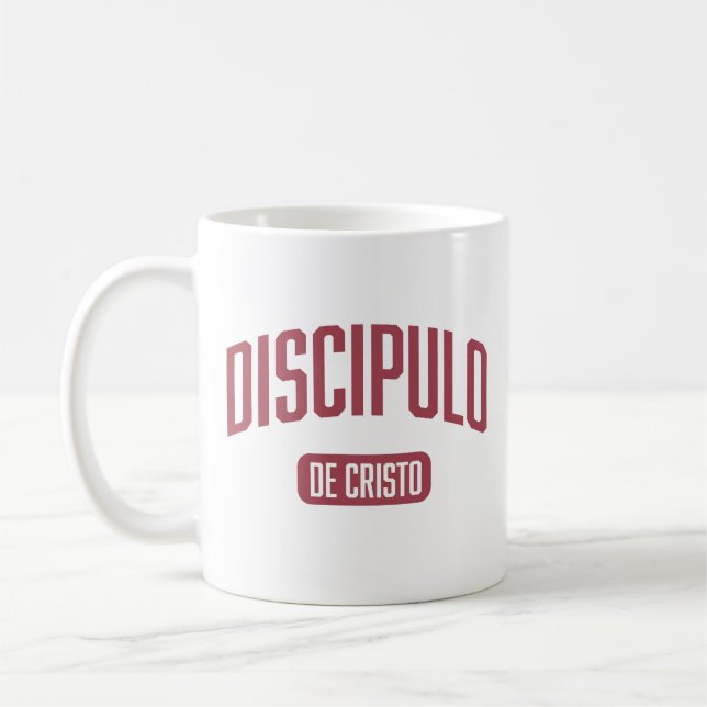 Disciple Burgundy Mug (Spanish) (Left)
