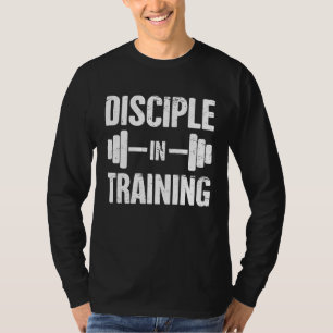 Disciple   Christian Athlete Christian Workout T-Shirt