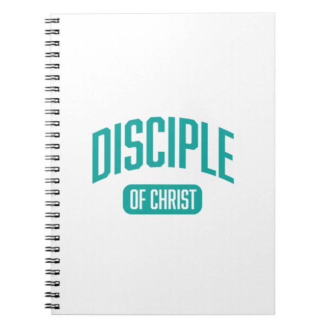 Disciple Seagreen Spiral Notebook (Front)