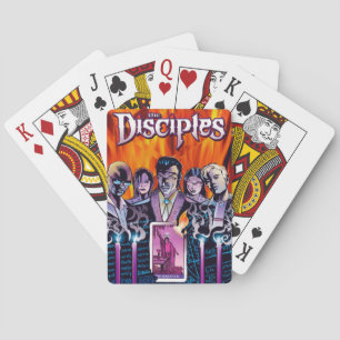 Disciples playing cards