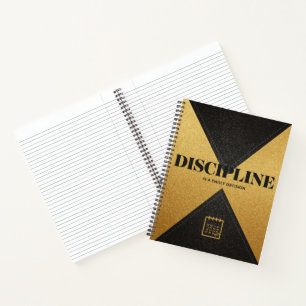 Discipline Builds Everything Fitness Motivation Notebook