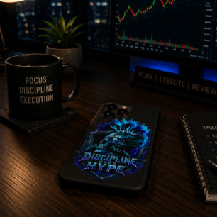 Discipline Over Hype Bitcoin Crypto Mindset Design Case-Mate iPhone Case