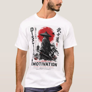 Discipline Over Motivation Samurai Shirt –