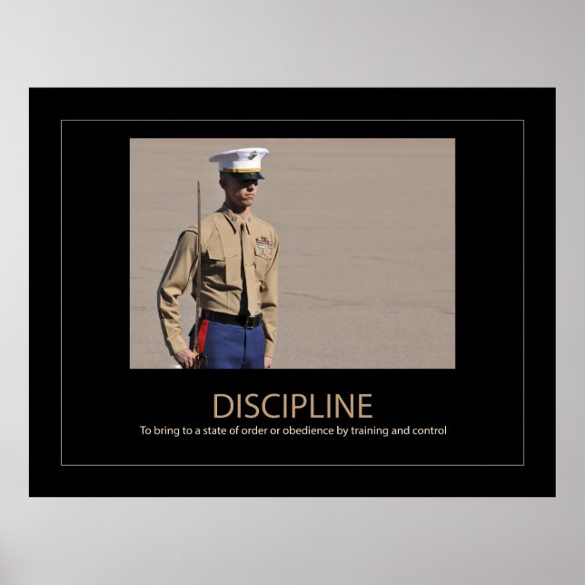 Discipline Poster (Front)