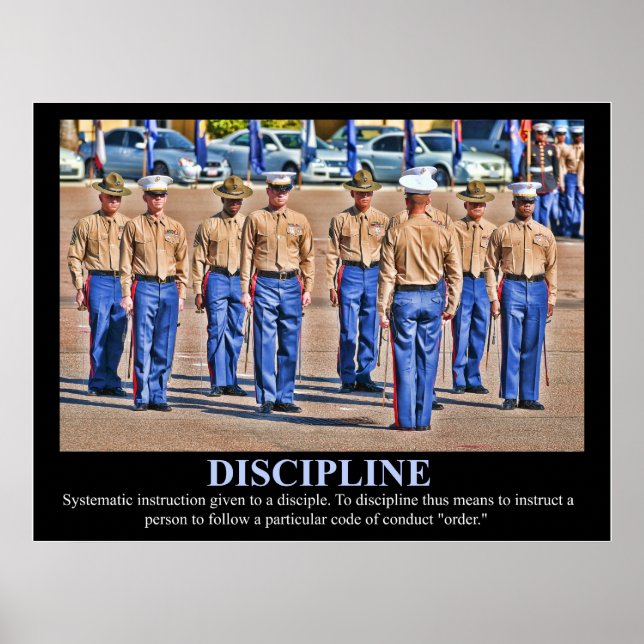 DISCIPLINE Poster (Front)