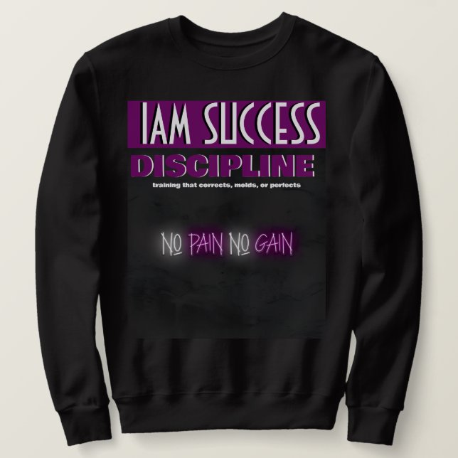 DISCIPLINE SWEATSHIRT (Design Front)