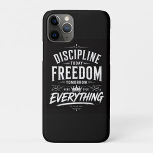 Discipline Today Freedom Tomorrow Case-Mate iPhone Case