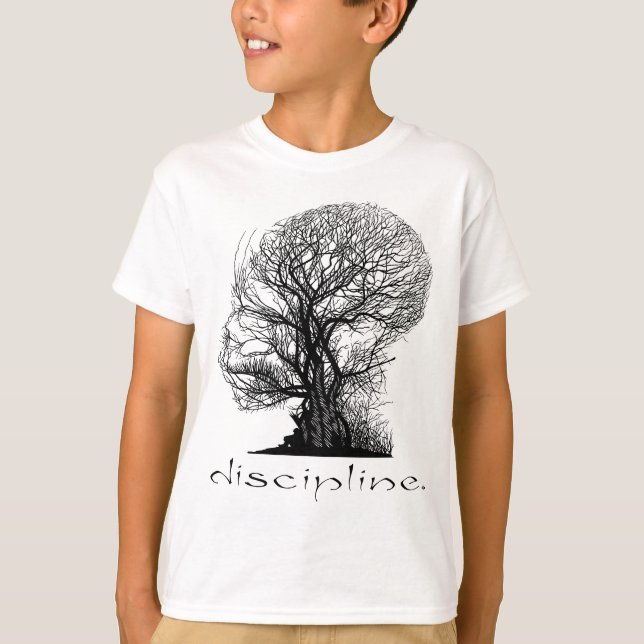 Discipline Tree and Logo T-Shirt (Front)