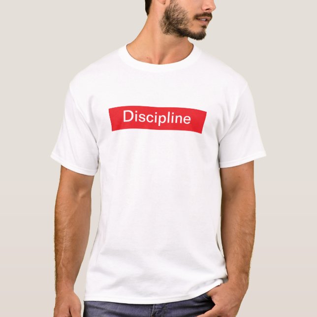 Discipline Tshirt Law enforcement (Front)