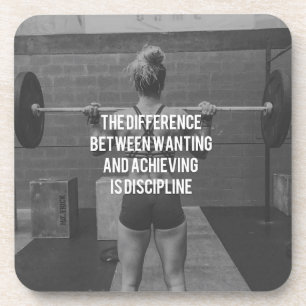 Discipline - Wanting vs Achieving, Women's Fitness Coaster