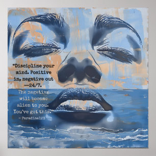 Discipline your Mind Poster