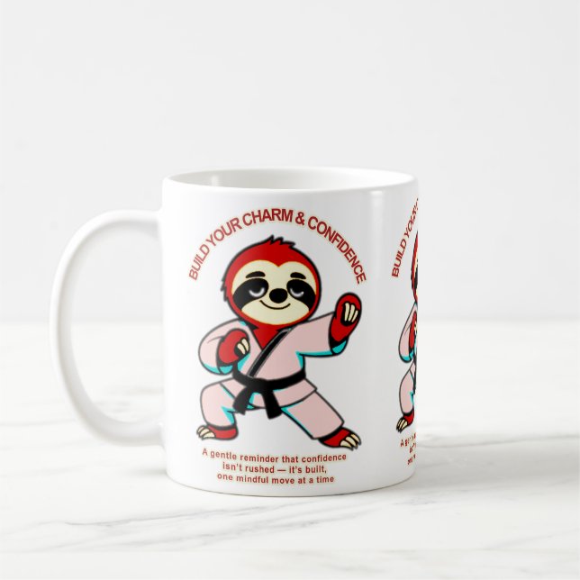 disciplined energy coffee mug (Left)
