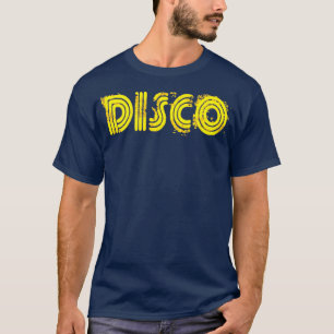 Disco 1970s Style Flashy Light  Vintage Disco T-Shirt