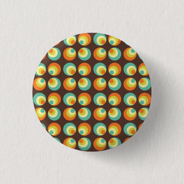 Disco 70s 60s Retro Pop Culture 3 Cm Round Badge (Front)