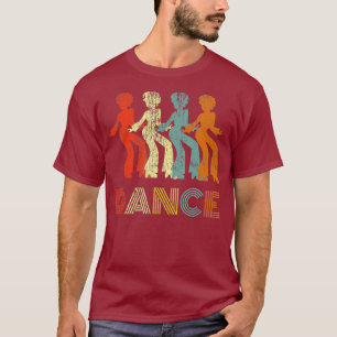 Disco 70s Dance Music Vintage Retro Disco Tee