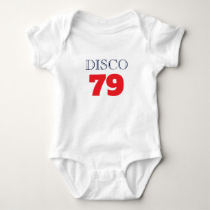 Disco 79 Pop Art Music Entertainment Retro Baby Bodysuit