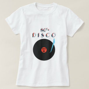 Disco 80's - Retro Party - White T-Shirt