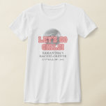 Disco Bachelorette Weekend Party Retro 70s Pink  T-Shirt<br><div class="desc">Let's Go Girls Bachelorette Disco themed shirt you can easily customise for your weekend of fun with the girls before the vow. Delight your girls with this simple and modern tees. Perfect for other special events and birthdays</div>