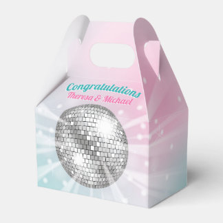Disco Ball Baby Shower Groovy  Favour Box