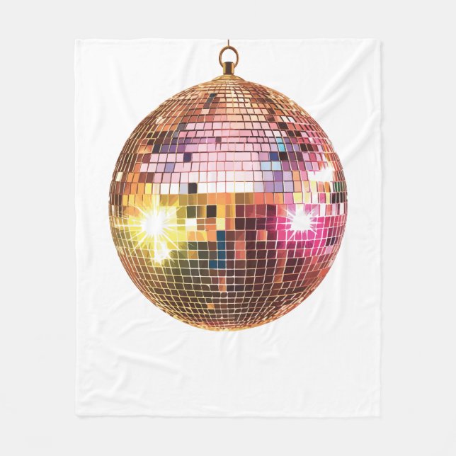 disco ball blanket throw rug (Front)