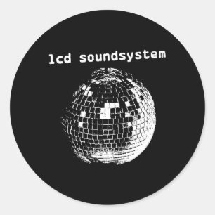 Disco Ball Classic Round Sticker
