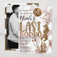 Disco Ball Cowgirl Last Rodeo Bachelorette Party