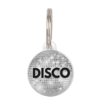 Disco Ball Dog Tag