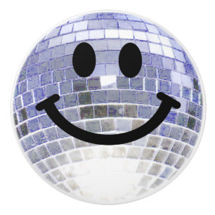 Disco Ball face Ceramic Knob