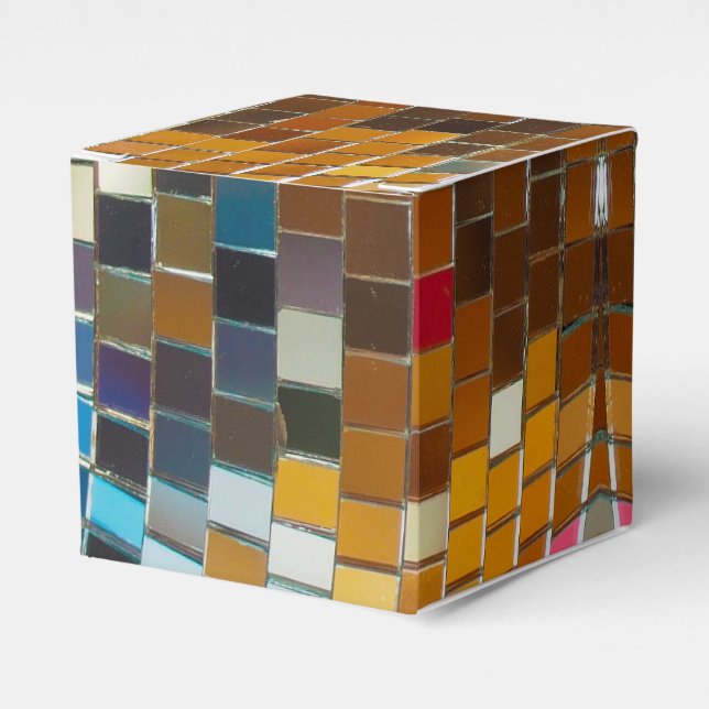 Disco Ball Favour Box (Front Side)