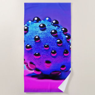 Disco Ball Fruit Beach Towel