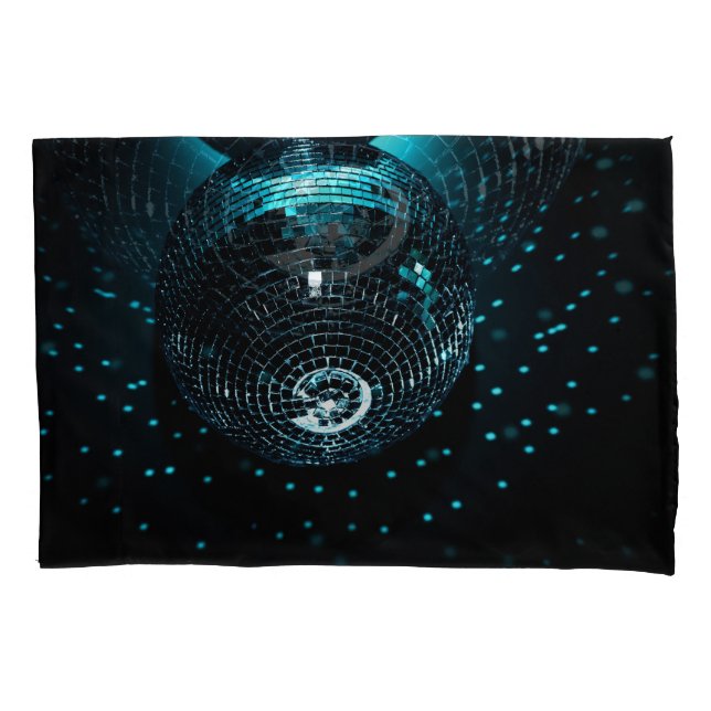 Disco Ball Glare, Nightclub Background. Pillowcase (Front)