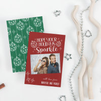 Disco Ball Holidays Sparkle Custom Photo