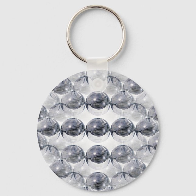 disco ball key ring (Front)